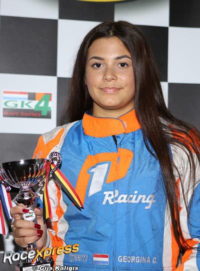 Georgina Driessen snelle mesjes in de kartsport
