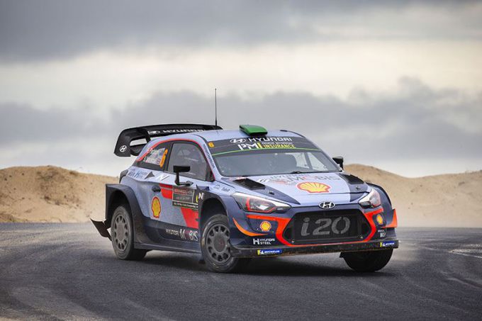 Sebastien Loeb Hyundai Motorsport WRC Rally