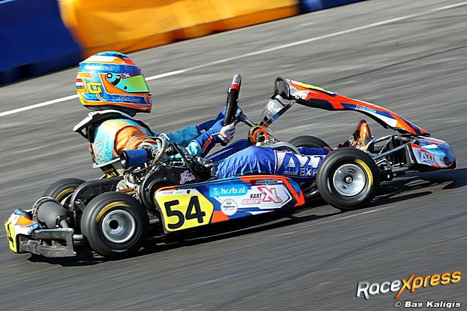 Jenson de Leeuw in actie