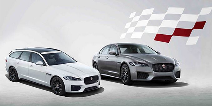 Jaguar lanceert XF en XF Sportbrake 'Chequered Flag' 