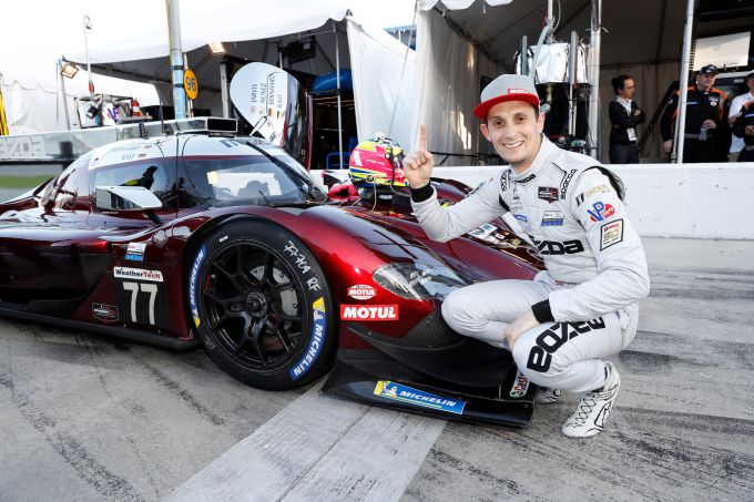 24H Daytona Jarvis on pole with Mazda