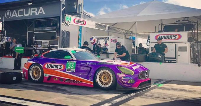 Jeroen Bleekemolen Daytona Mercedes Wynns pitstop