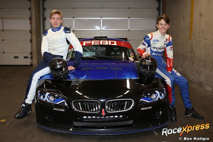 Milan Teekens en Maxime Oosten jongste coureurs debuut in de autosport