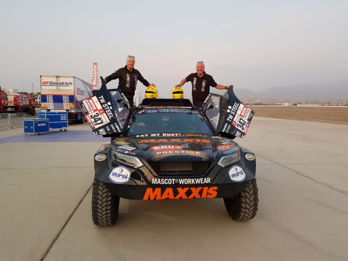 2019 Dakar Rally Tim en Tom Coronel the Beast