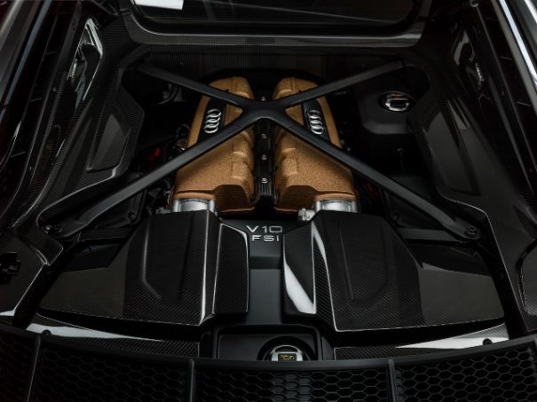 Audi R8 V10 Decennium motorblok