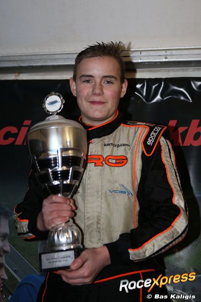 Jeffrey Fikse CRG vice kampioen karting