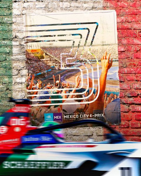 Formula E Mexico poster