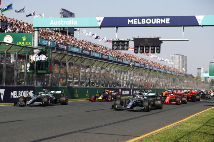 F1 Mercedes overmacht Melbourne
