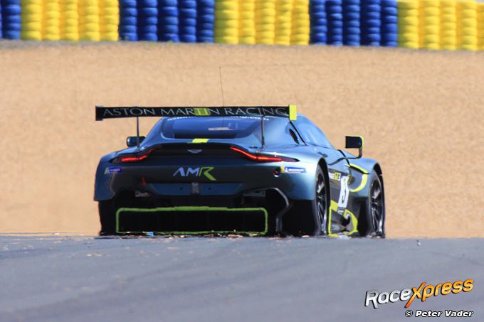 Aston Martin GT3 Le Mans 2018 achterzijde RX foto Peter Vader