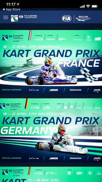 FIA lanceert nieuwe FIA Karting app