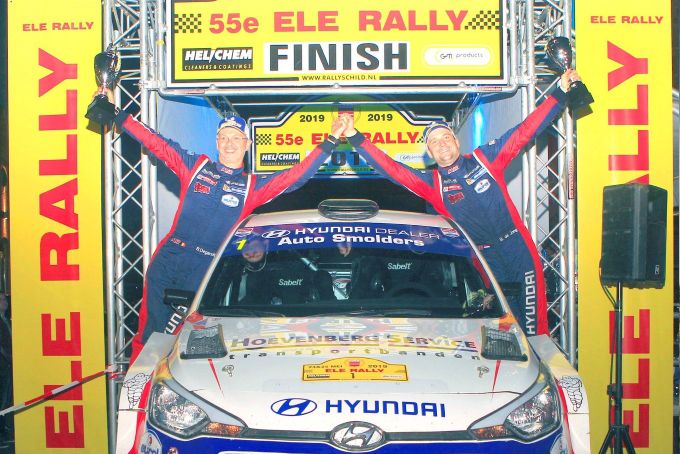 Bob de Jong verstevigt leidende positie na 55e ELE Rally: