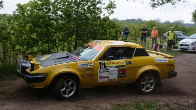 ELE Rally 2019 Triumph TR8 Ton Cornelissen Jeroen van den Broek