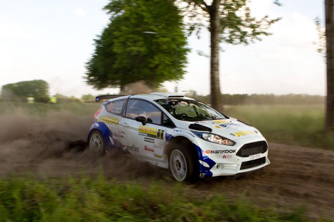 ELE winnaar Jasper vd Heuvel Ford Fiesta R5