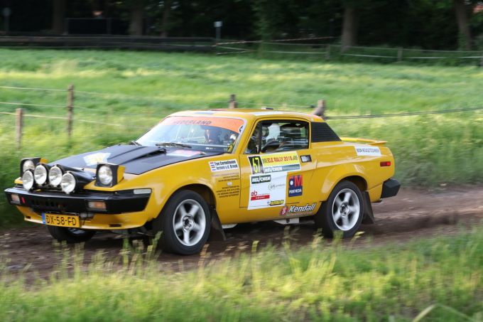 ELE Rally 2019 Historics Triumph TR8 Ton Cornelissen Jeroen vd Broek