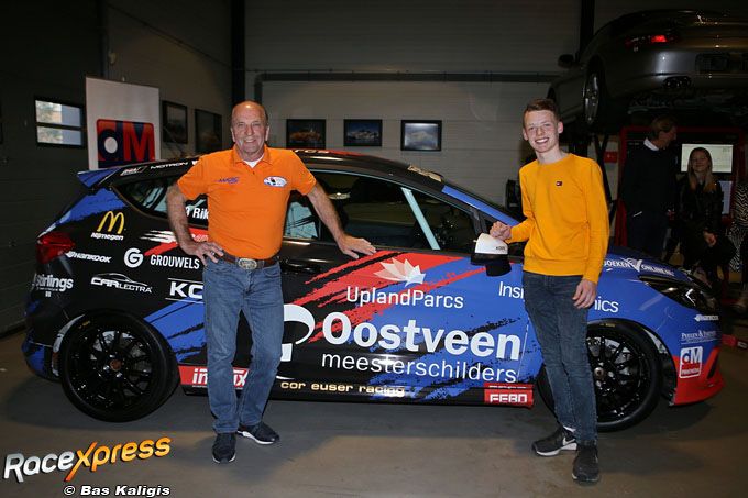 Cor Euser en jong talent Rik Koen Ford Fiesta Cup 2019