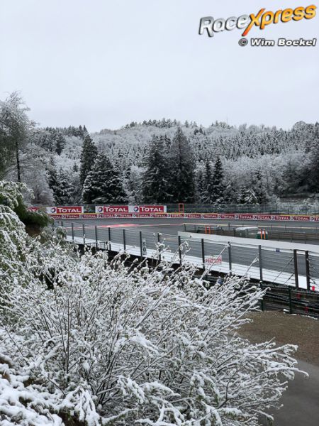 Winter wonderland tijdens FIA World Endurance op Spa-Francorchamps