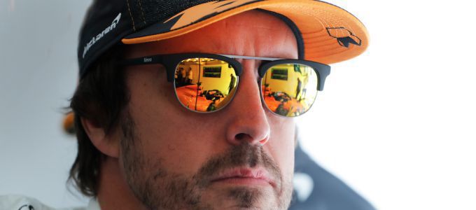 Fernando Alonso zonnebril