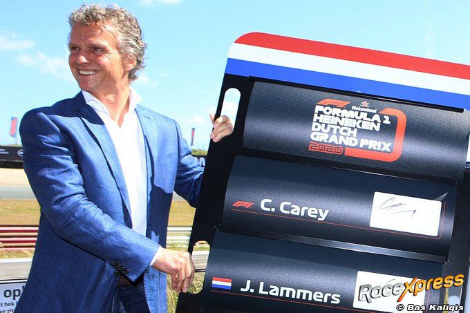 Jan Lammers F1 Grand Prix van Nederland