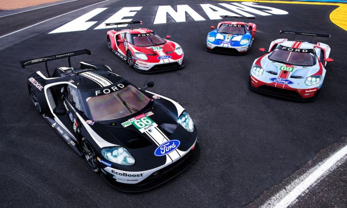 24H of Le Mans Ford GT's livery Jeroen Bleekemolen