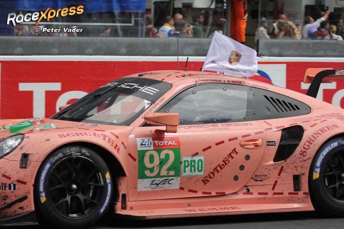 24 uur Le Mans Porsche winnaar GTE Pro divisie