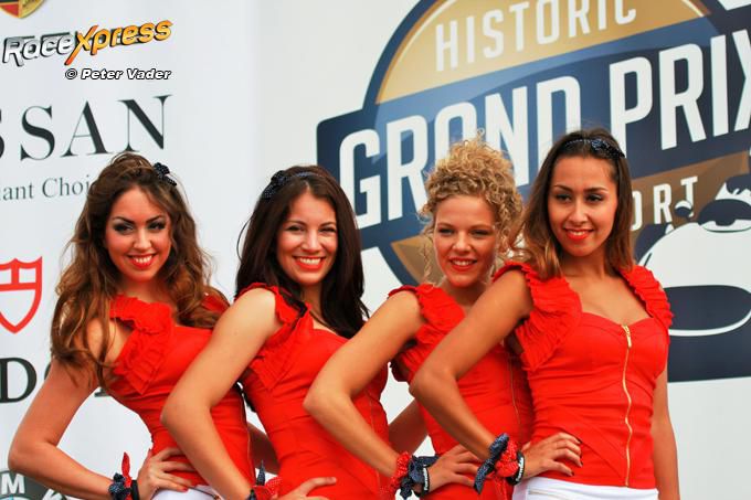 Historische Grand Prix Zandvoort grid girls
