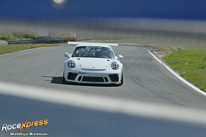 Jos Verstappen test Porsche