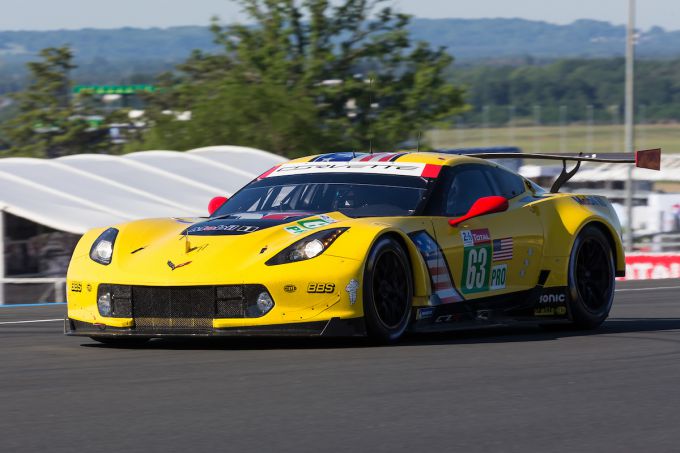 Le Mans 2019 testdag nr63 Corvette