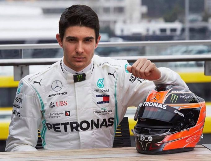 Esteban Ocon Mercedes Petronas