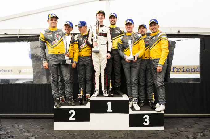 Spa juli 2019 3 podium Endurance Trophy
