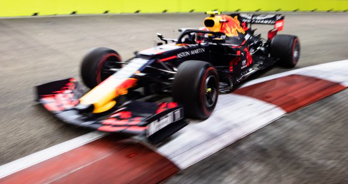 Formule 1 2019 Max Verstappen, Alexander Albon
