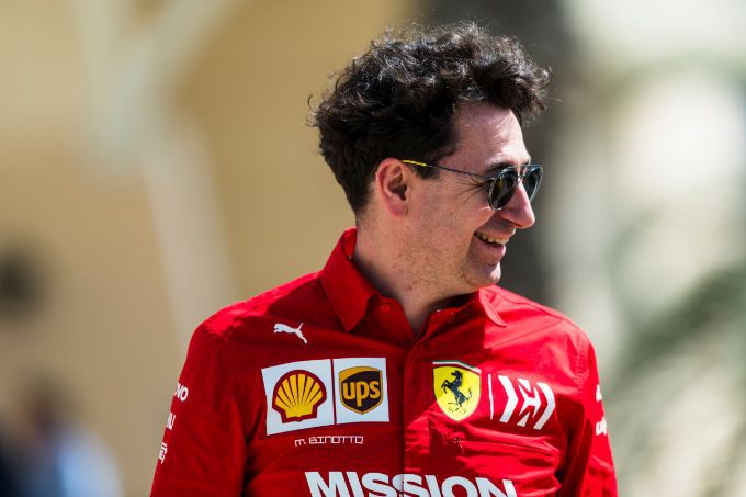 Mattia Binotto Ferrari F1 team baas