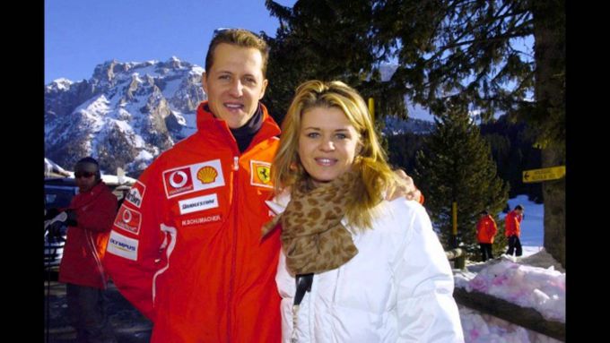 Michael Schumacher en echtgenote Corinna