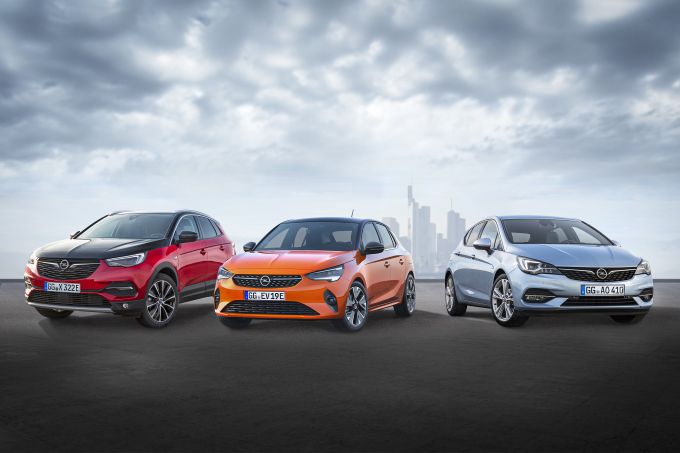 Wereldpremire van de nieuwe Opel Astra, nieuwe Corsa, Corsa-e Rally en de plug-inhybride Grandland