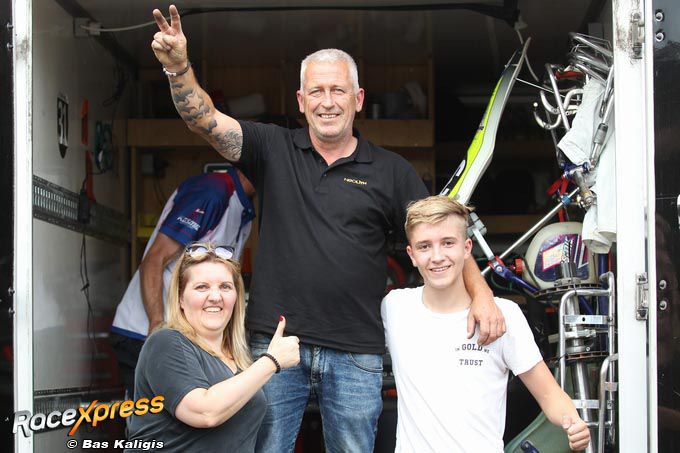 Familie Westhovens erg blij met dagzege