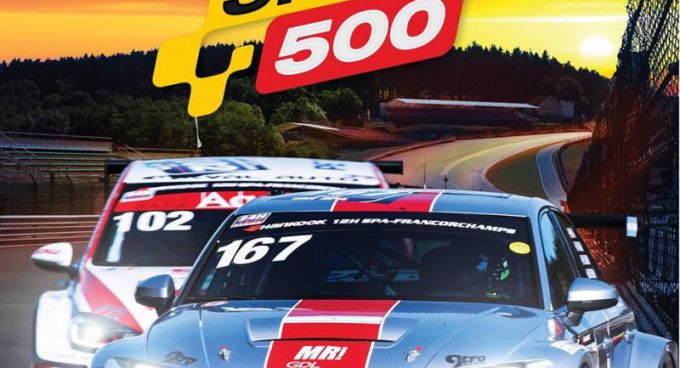 Event poster TCR 500 Spa