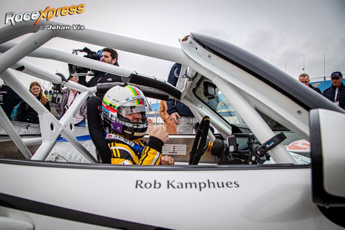 Rob Kamphues Ziggo F1 presentator in raceauto