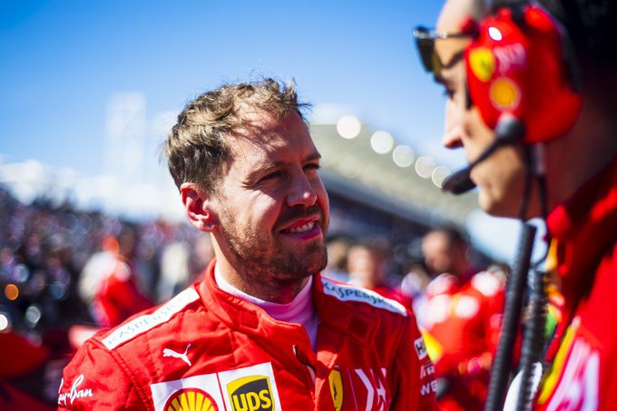 Ferrari F1 Sebastian Vettel reageert op uitspraken Max Verstappen