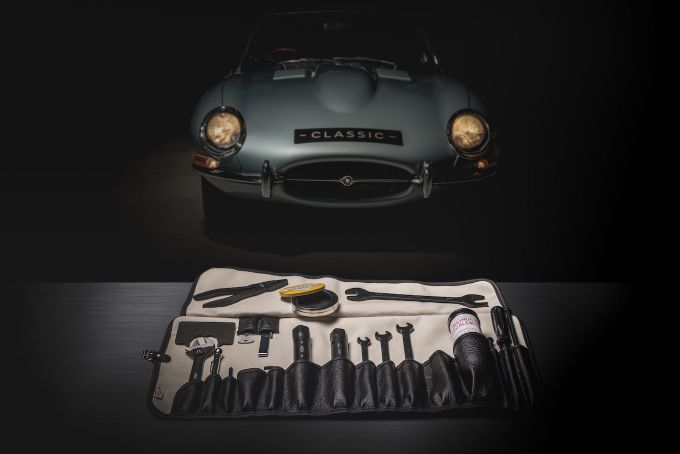 Jaguar Classic herintroduceert originele toolkit voor Jaguar E-type