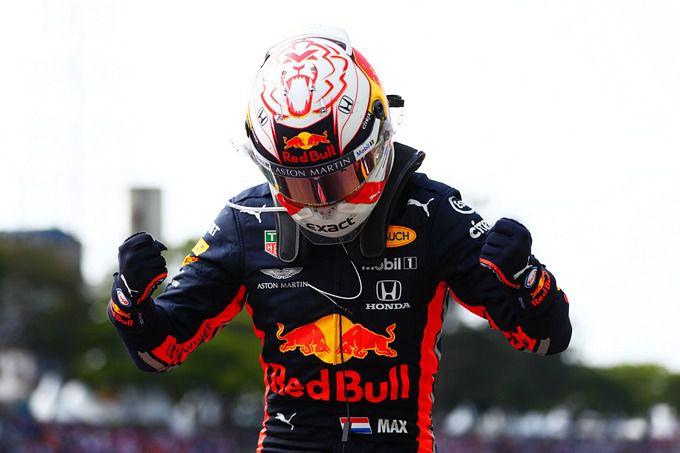 Max Verstappen wint F1 GP
