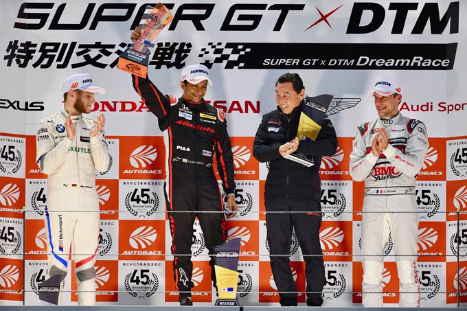 Super GT x DTM podium 2e race
