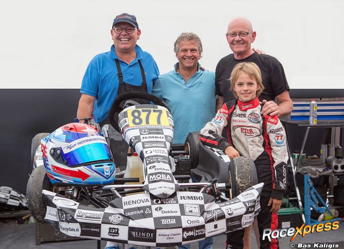 Rene Lammers PDB Kart Racing kampioen