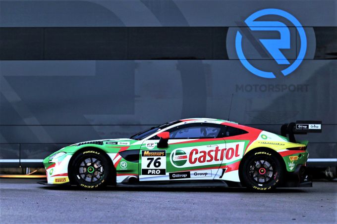 12H Bathurst Aston Martin Vantage GT3 R-Motorsport Castrol livery