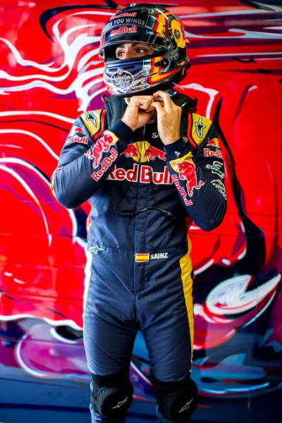Carlos Sainz F1 Scuderia Toro Rosso