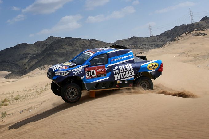 Dakar 2020 Erik van Loon en Sbastien Delaunay Toyota Hilux