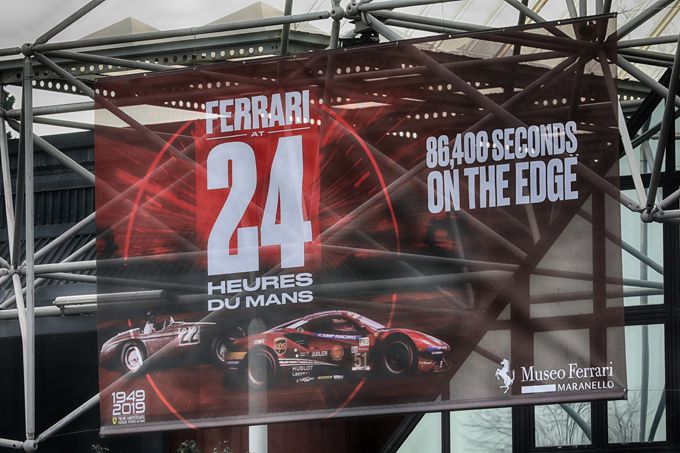 Ferrari at 24 Heures du Mans museum
