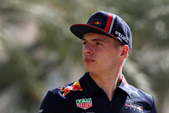Max Verstappen portret Formula One Red Bull Racing