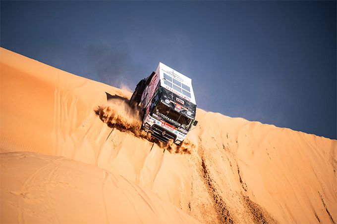 Dakar 2020 Riwald Dakar Team met twee trucks in de top 10