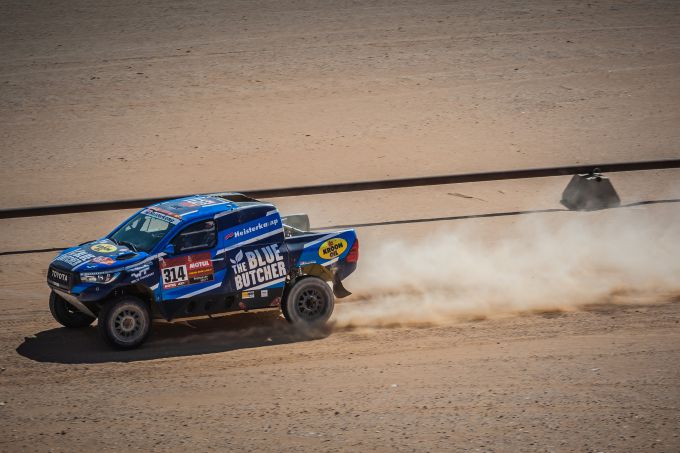 Dakar Rally Erik van Loon en Sébastien Delaunay