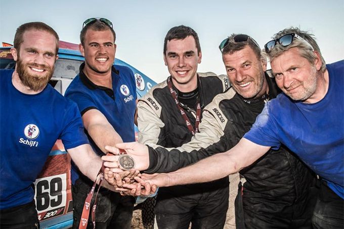 Teun Stam en Ren Bargeman Dakar 2020
