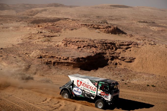 Hybride truck Riwald Dakar Team
